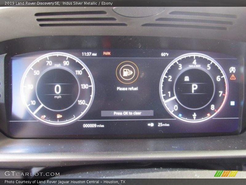 Indus Silver Metallic / Ebony 2019 Land Rover Discovery SE