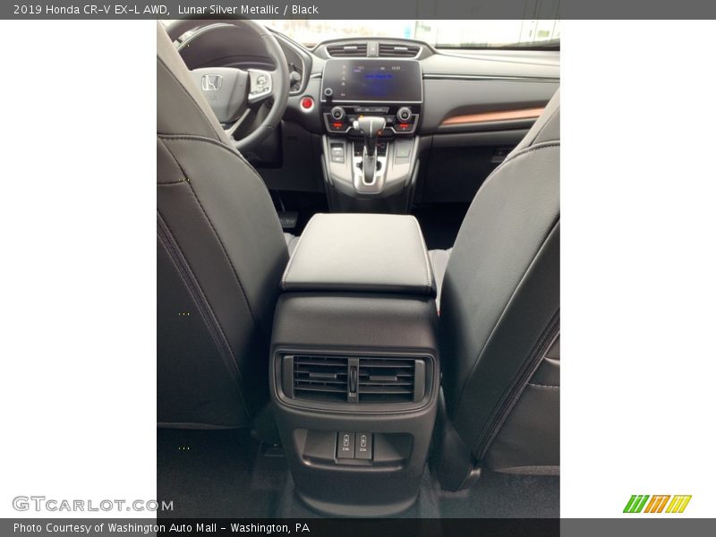 Lunar Silver Metallic / Black 2019 Honda CR-V EX-L AWD