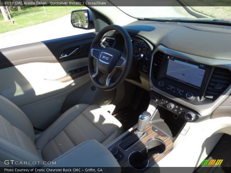 Quicksilver Metallic / Cocoa/Shale 2019 GMC Acadia Denali