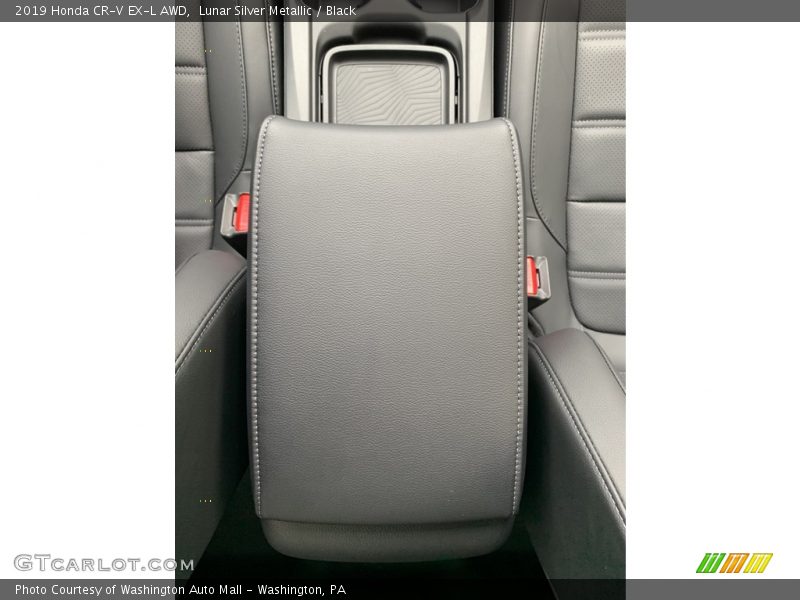 Lunar Silver Metallic / Black 2019 Honda CR-V EX-L AWD