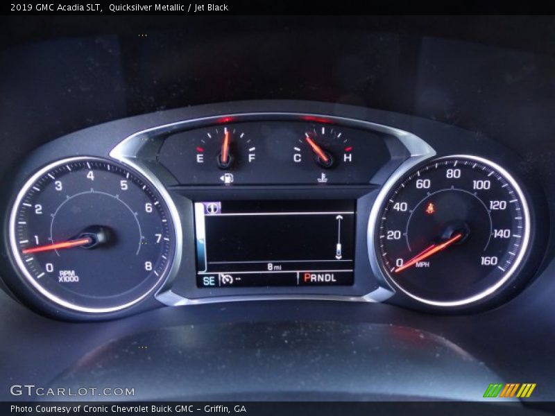 Quicksilver Metallic / Jet Black 2019 GMC Acadia SLT