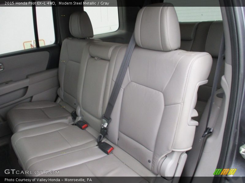 Modern Steel Metallic / Gray 2015 Honda Pilot EX-L 4WD