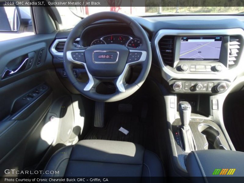 Quicksilver Metallic / Jet Black 2019 GMC Acadia SLT