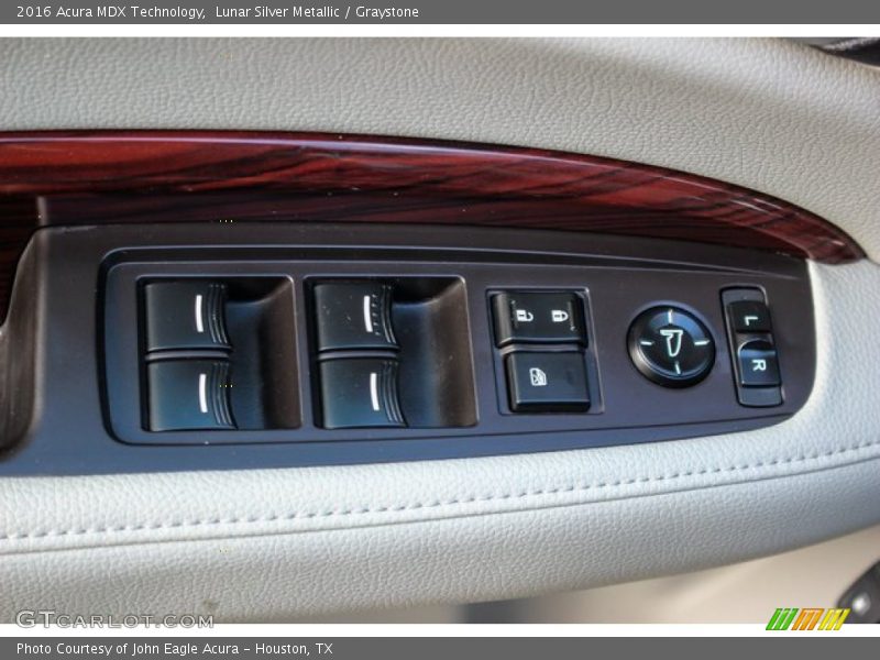 Lunar Silver Metallic / Graystone 2016 Acura MDX Technology