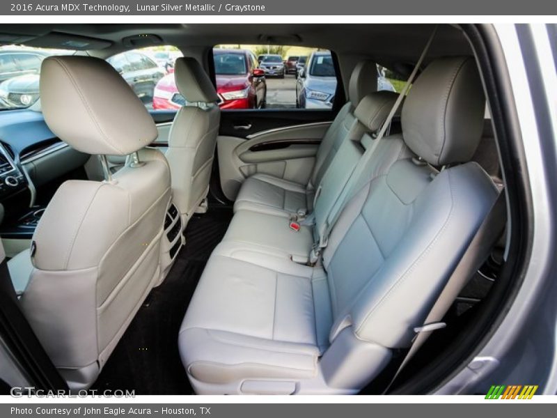 Lunar Silver Metallic / Graystone 2016 Acura MDX Technology