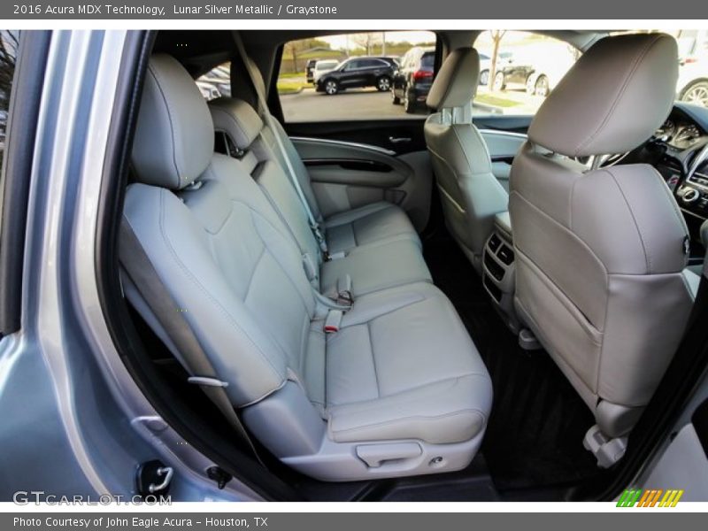 Lunar Silver Metallic / Graystone 2016 Acura MDX Technology
