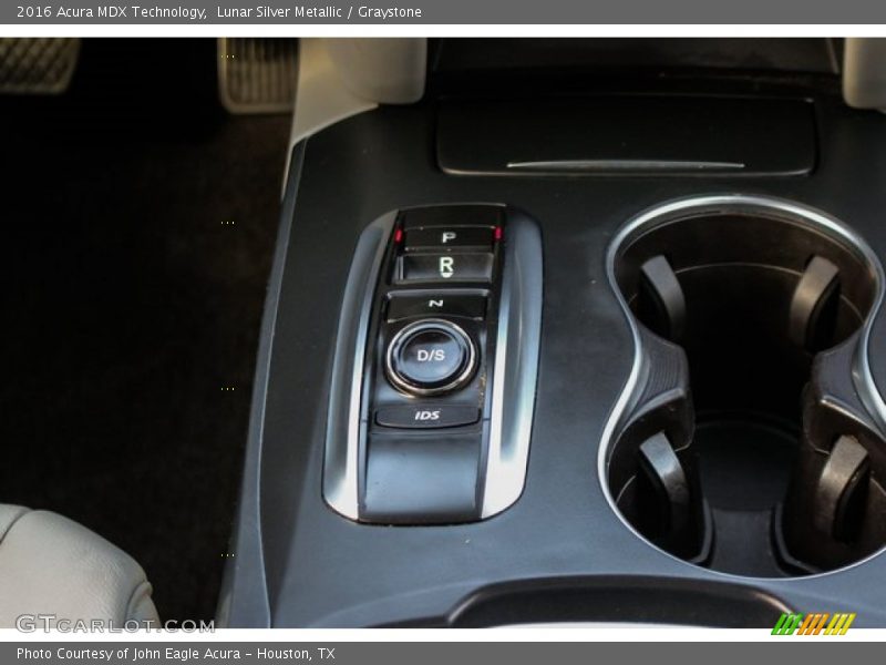 Lunar Silver Metallic / Graystone 2016 Acura MDX Technology