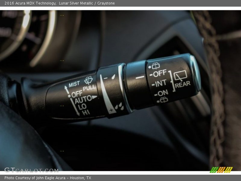 Lunar Silver Metallic / Graystone 2016 Acura MDX Technology