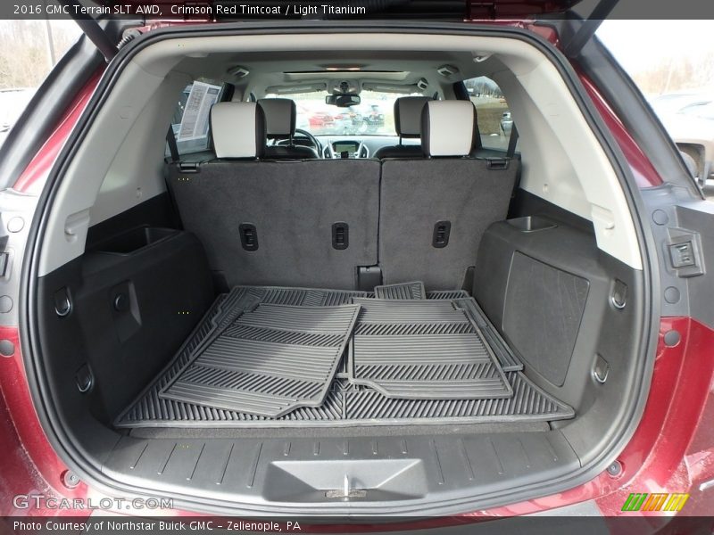 Crimson Red Tintcoat / Light Titanium 2016 GMC Terrain SLT AWD