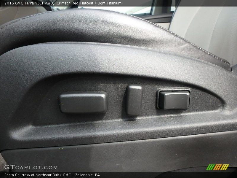 Crimson Red Tintcoat / Light Titanium 2016 GMC Terrain SLT AWD