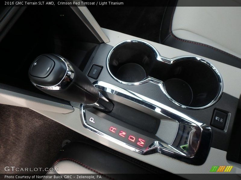 Crimson Red Tintcoat / Light Titanium 2016 GMC Terrain SLT AWD