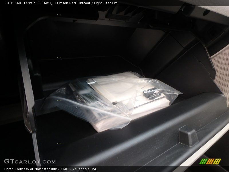 Crimson Red Tintcoat / Light Titanium 2016 GMC Terrain SLT AWD