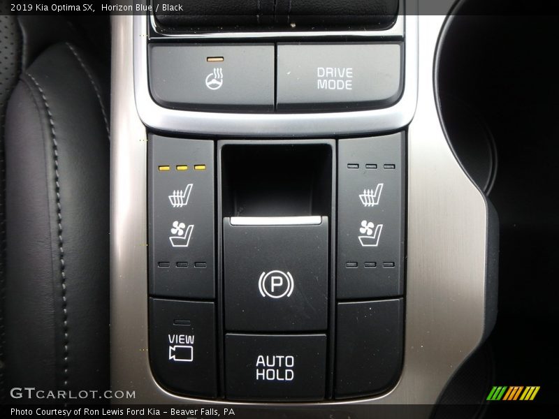 Controls of 2019 Optima SX