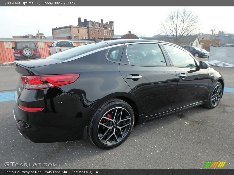 Ebony Black / Black 2019 Kia Optima SX