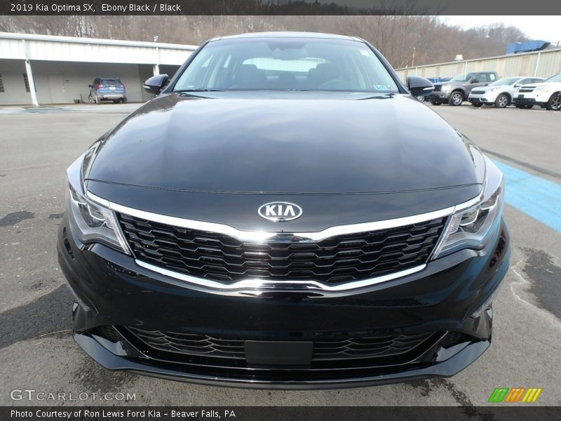 Ebony Black / Black 2019 Kia Optima SX