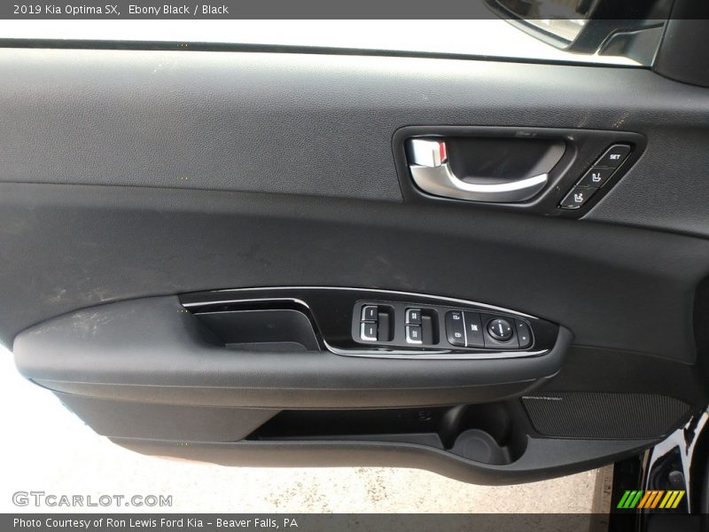 Ebony Black / Black 2019 Kia Optima SX