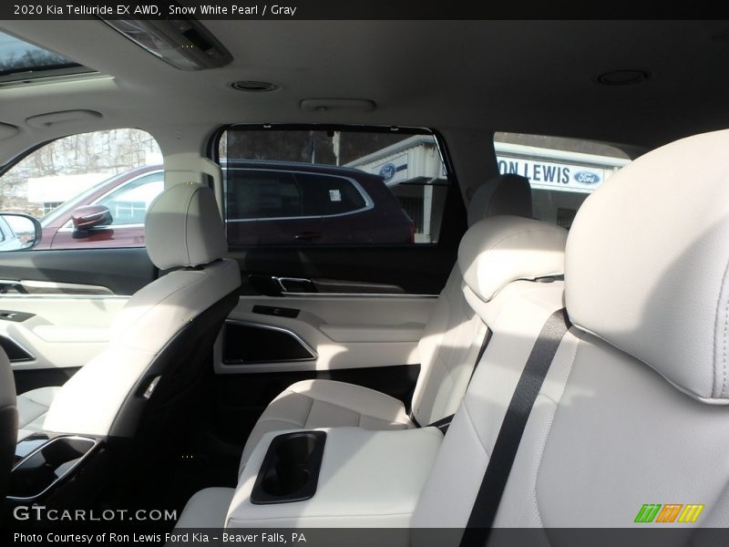 Snow White Pearl / Gray 2020 Kia Telluride EX AWD