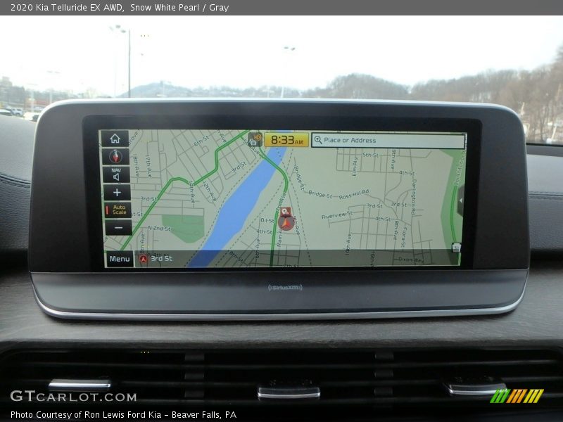 Navigation of 2020 Telluride EX AWD