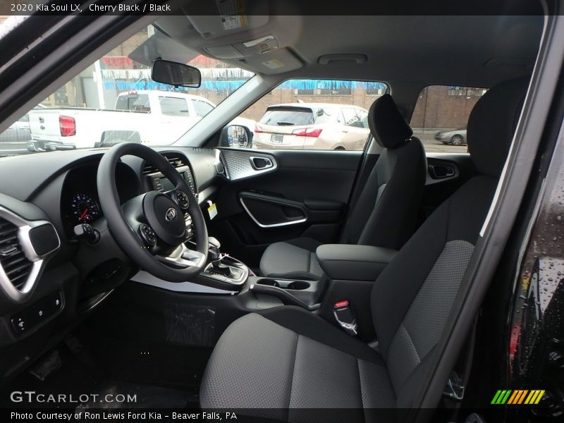 Front Seat of 2020 Soul LX