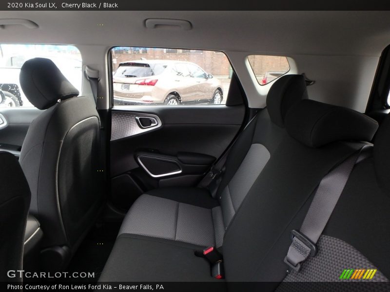 Rear Seat of 2020 Soul LX