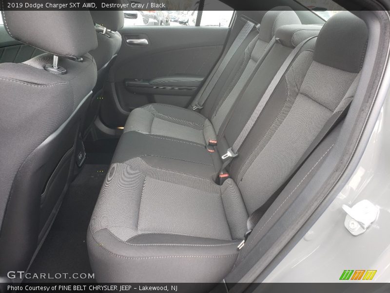 Destroyer Gray / Black 2019 Dodge Charger SXT AWD