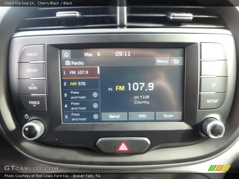 Controls of 2020 Soul LX