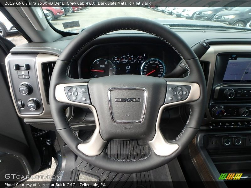 Dark Slate Metallic / Jet Black 2019 GMC Sierra 2500HD Denali Crew Cab 4WD