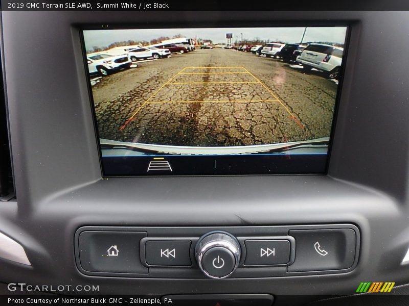 Summit White / Jet Black 2019 GMC Terrain SLE AWD