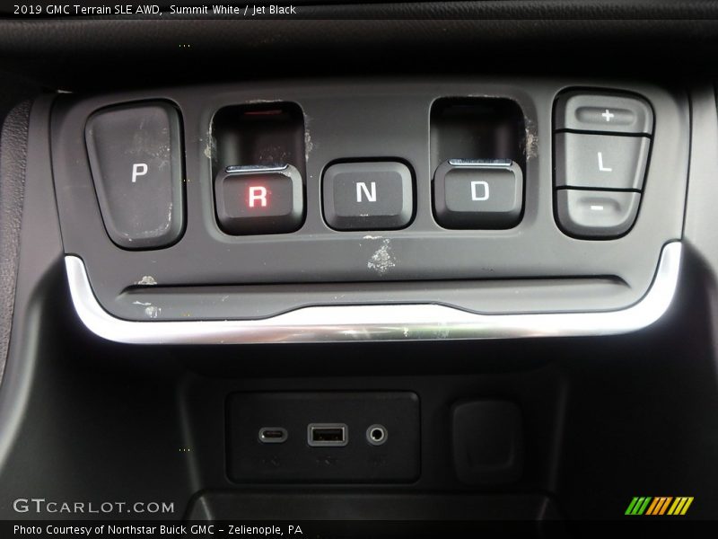 Summit White / Jet Black 2019 GMC Terrain SLE AWD