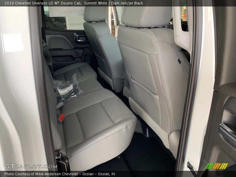 Summit White / Dark Ash/Jet Black 2019 Chevrolet Silverado LD WT Double Cab