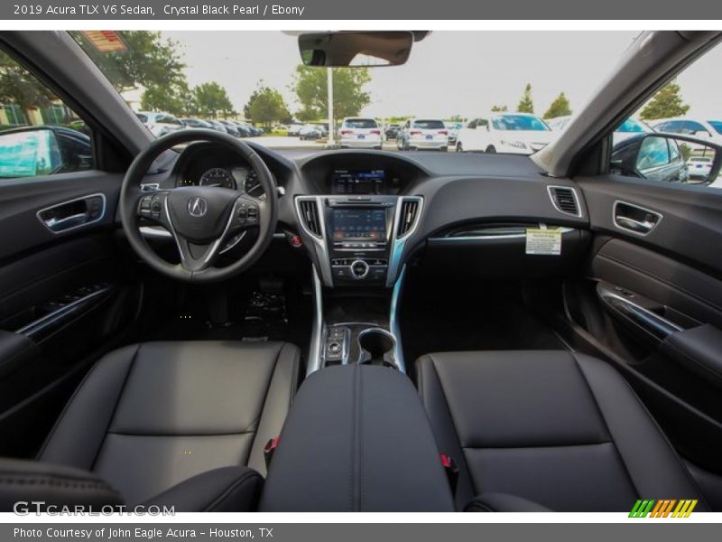 Crystal Black Pearl / Ebony 2019 Acura TLX V6 Sedan