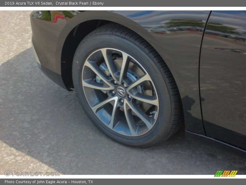 Crystal Black Pearl / Ebony 2019 Acura TLX V6 Sedan