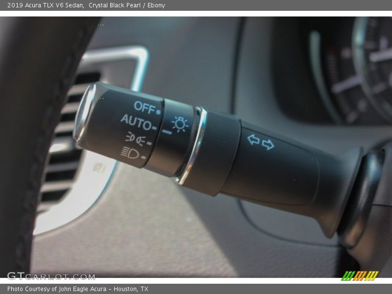 Crystal Black Pearl / Ebony 2019 Acura TLX V6 Sedan