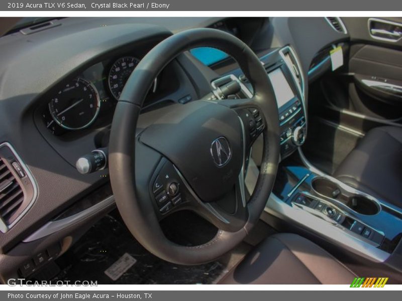 Crystal Black Pearl / Ebony 2019 Acura TLX V6 Sedan