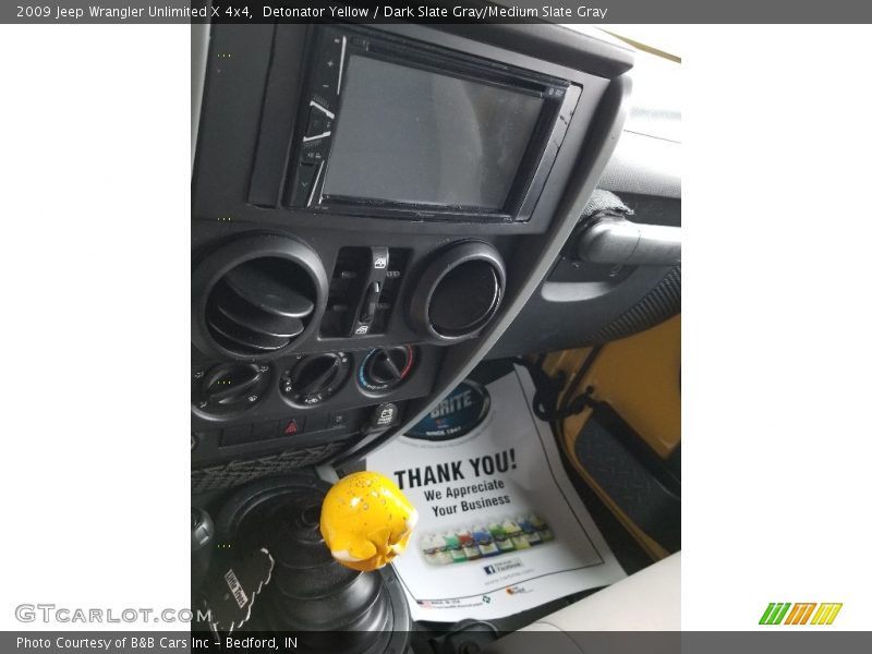 Detonator Yellow / Dark Slate Gray/Medium Slate Gray 2009 Jeep Wrangler Unlimited X 4x4