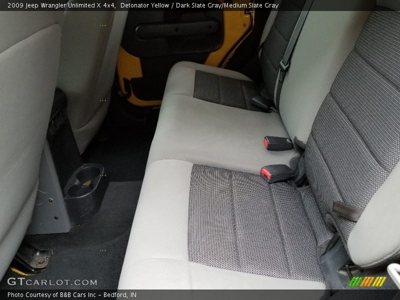 Detonator Yellow / Dark Slate Gray/Medium Slate Gray 2009 Jeep Wrangler Unlimited X 4x4
