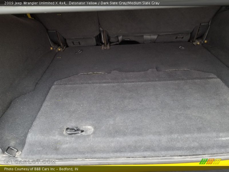 Detonator Yellow / Dark Slate Gray/Medium Slate Gray 2009 Jeep Wrangler Unlimited X 4x4