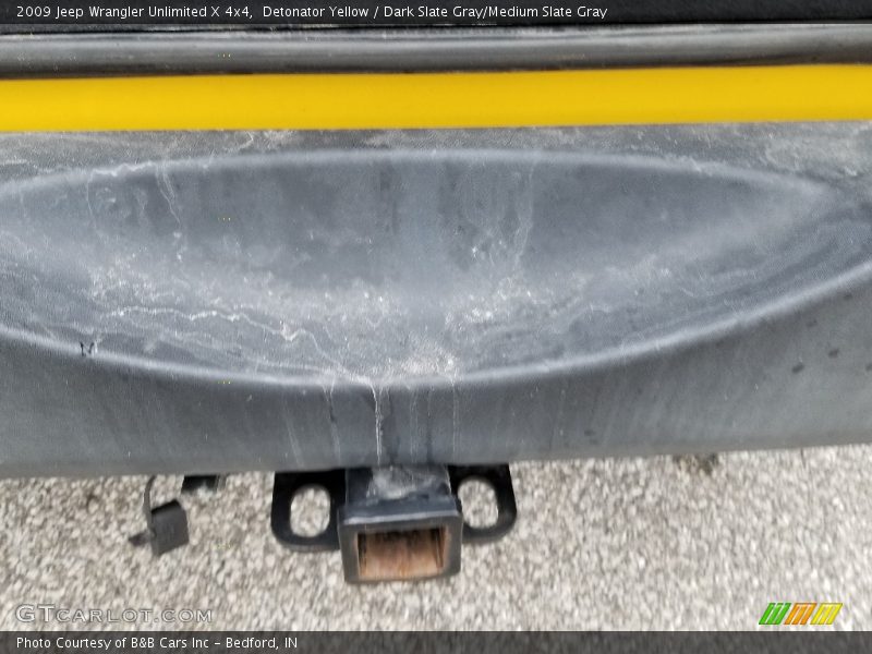 Detonator Yellow / Dark Slate Gray/Medium Slate Gray 2009 Jeep Wrangler Unlimited X 4x4