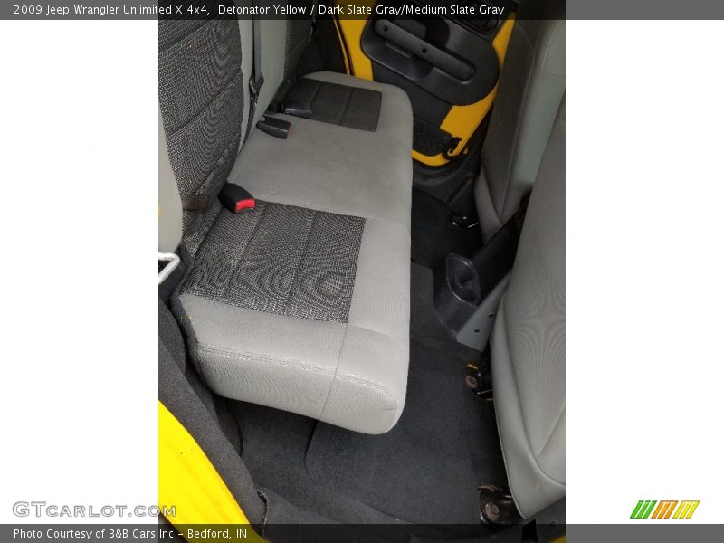 Detonator Yellow / Dark Slate Gray/Medium Slate Gray 2009 Jeep Wrangler Unlimited X 4x4