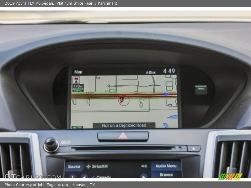 Platinum White Pearl / Parchment 2019 Acura TLX V6 Sedan