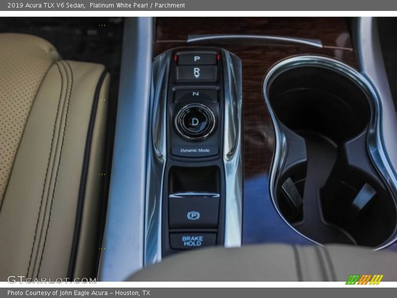 Platinum White Pearl / Parchment 2019 Acura TLX V6 Sedan