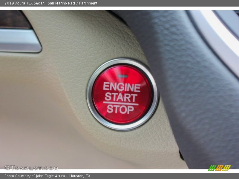 San Marino Red / Parchment 2019 Acura TLX Sedan