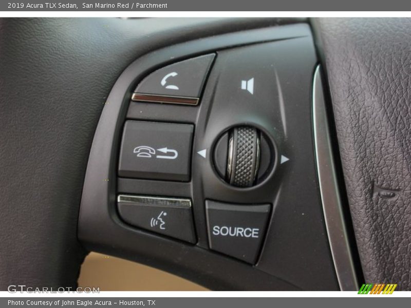 San Marino Red / Parchment 2019 Acura TLX Sedan