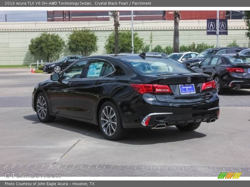 Crystal Black Pearl / Parchment 2019 Acura TLX V6 SH-AWD Technology Sedan