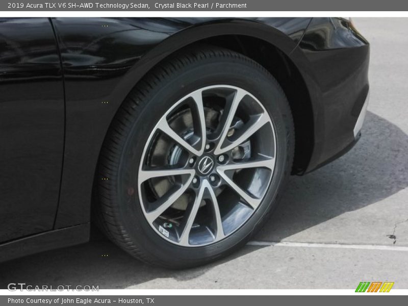 Crystal Black Pearl / Parchment 2019 Acura TLX V6 SH-AWD Technology Sedan