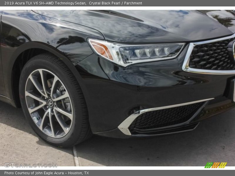 Crystal Black Pearl / Parchment 2019 Acura TLX V6 SH-AWD Technology Sedan