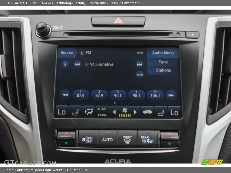 Crystal Black Pearl / Parchment 2019 Acura TLX V6 SH-AWD Technology Sedan