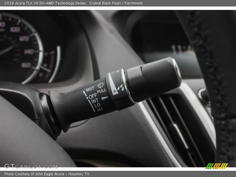 Crystal Black Pearl / Parchment 2019 Acura TLX V6 SH-AWD Technology Sedan
