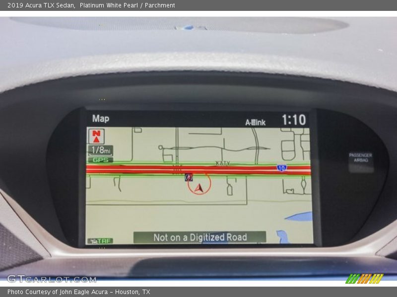 Platinum White Pearl / Parchment 2019 Acura TLX Sedan