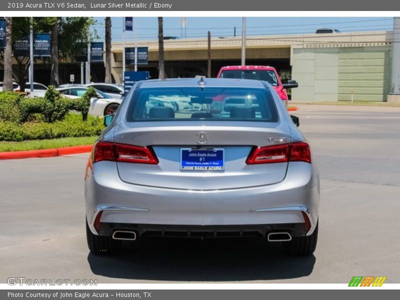 Lunar Silver Metallic / Ebony 2019 Acura TLX V6 Sedan